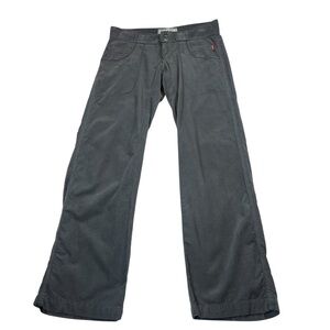 Hard Tail Forever Y2K Corduroy Low Rise Straight Cut Gray Pants Size 27